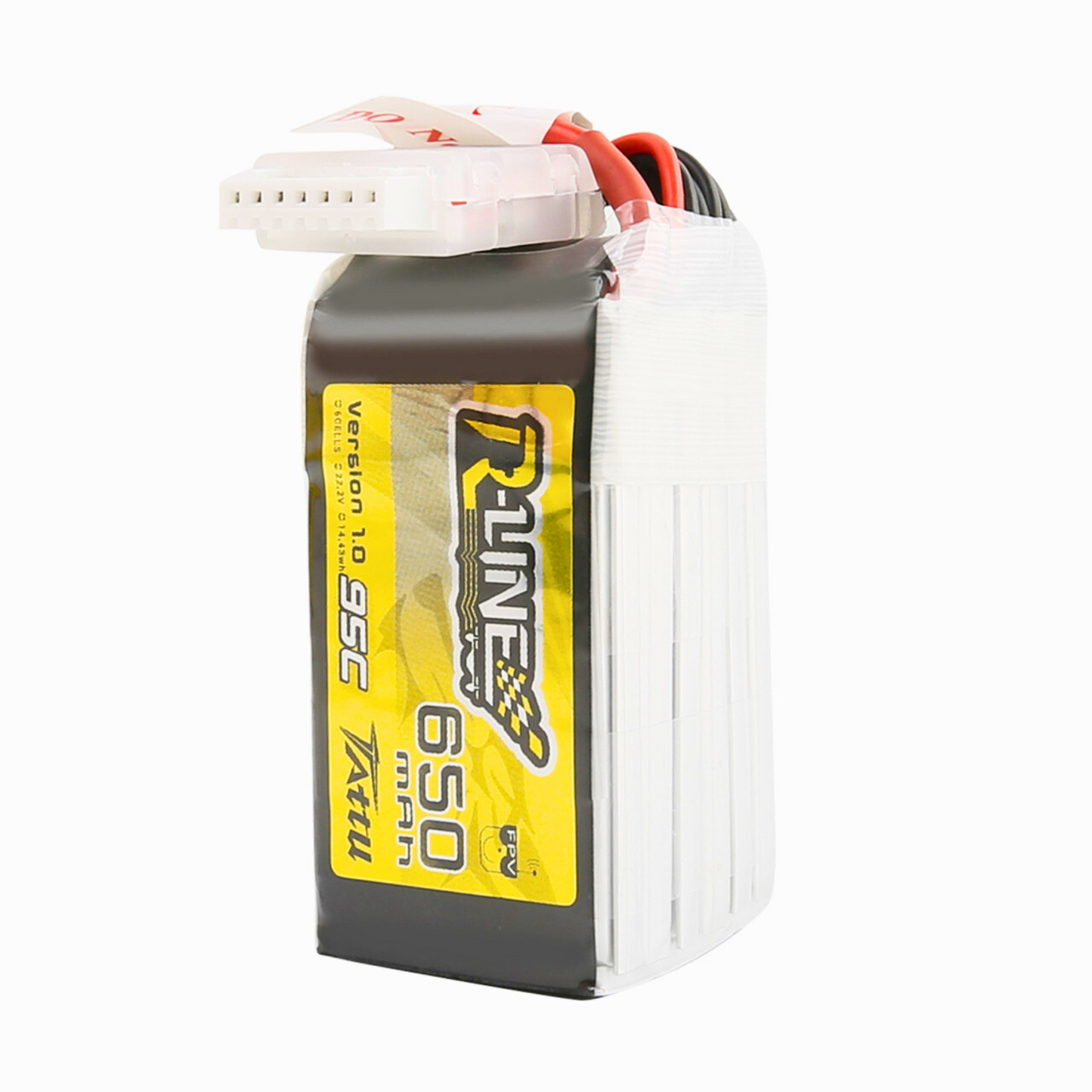 Batería Lipo TATTU R-Line 650 mah 6S 95C conector XT30