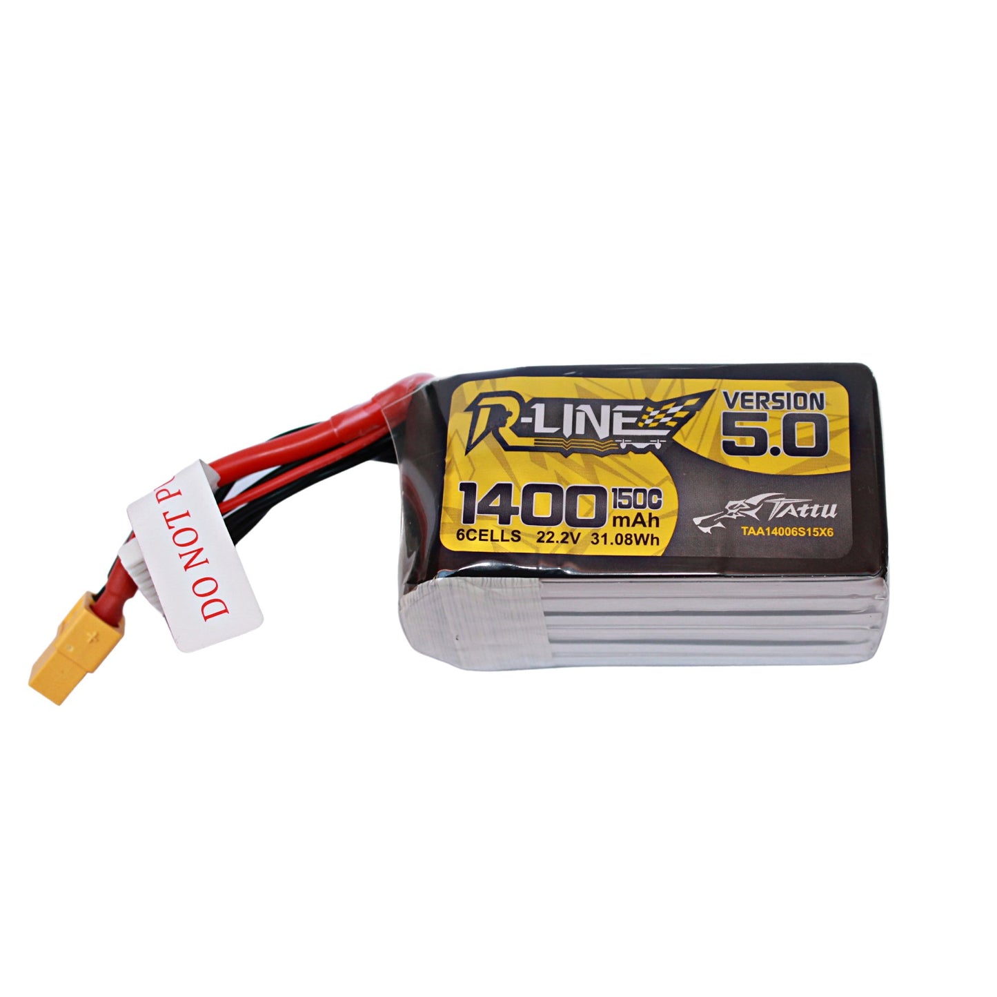 Batería Lipo TATTU R-LINE 1400 mah 22.2V 6S 150C conector XT60