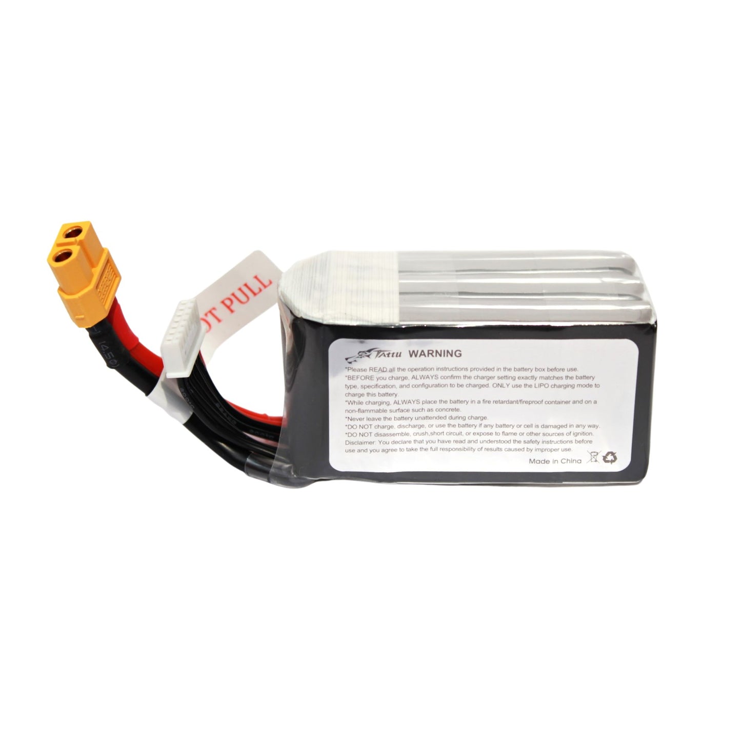 Batería Lipo TATTU R-LINE 1550 mah 6S 130C conector XT60