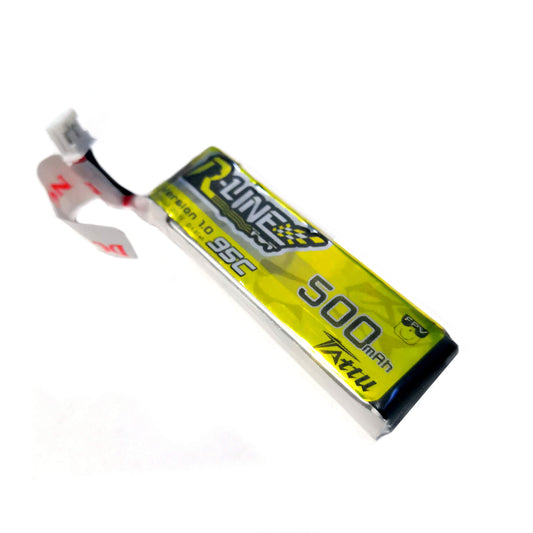 5 Pack - Batería Lipo Tattu RLINE 500 Mah 3.7v 1s 95c conector JST-PHR