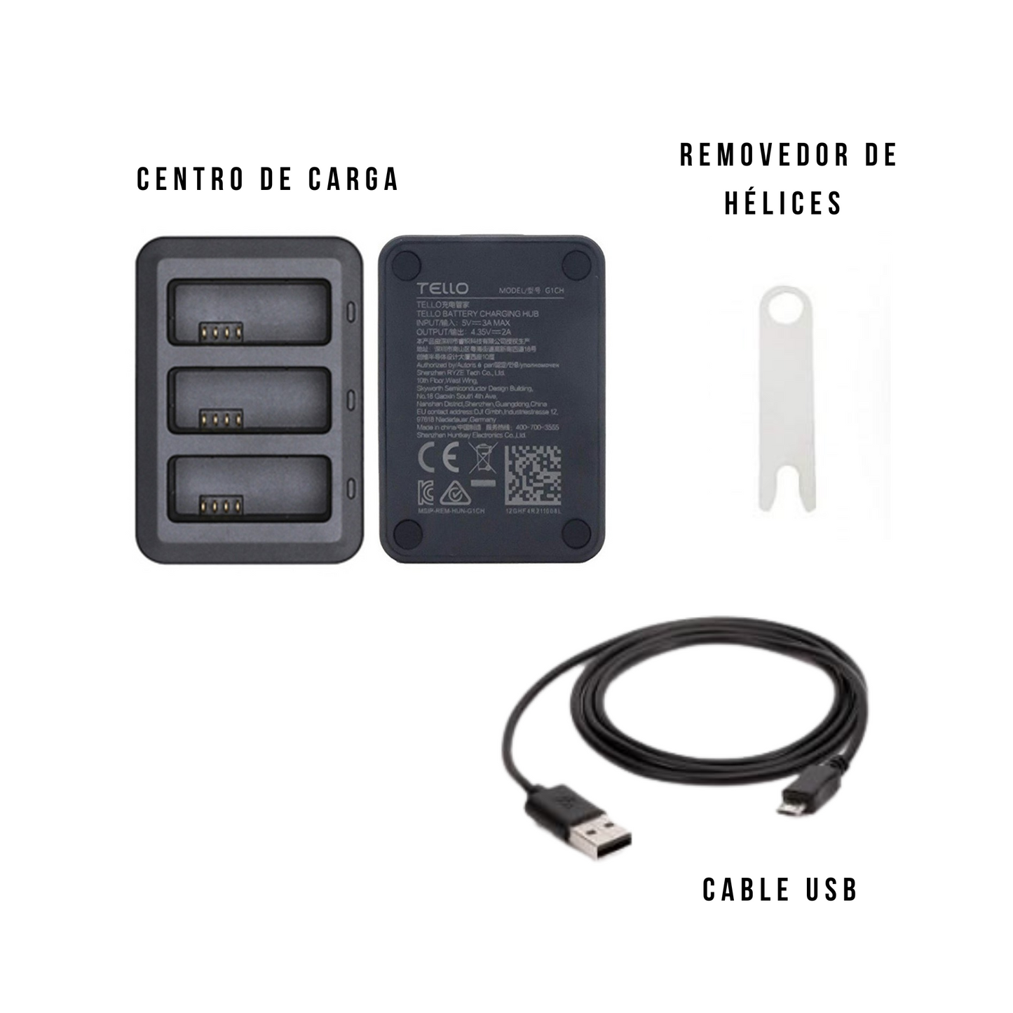 Combo Drone DJI Tello Boost con 3 Baterías Incluidas