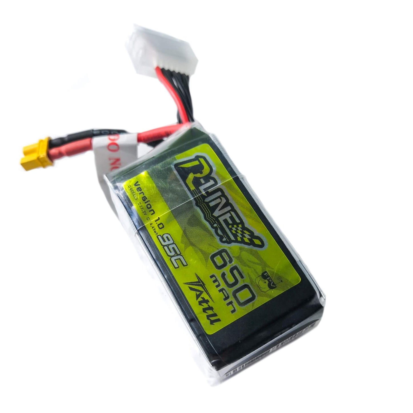 Batería Lipo TATTU R-Line 650 mah 6S 95C conector XT30