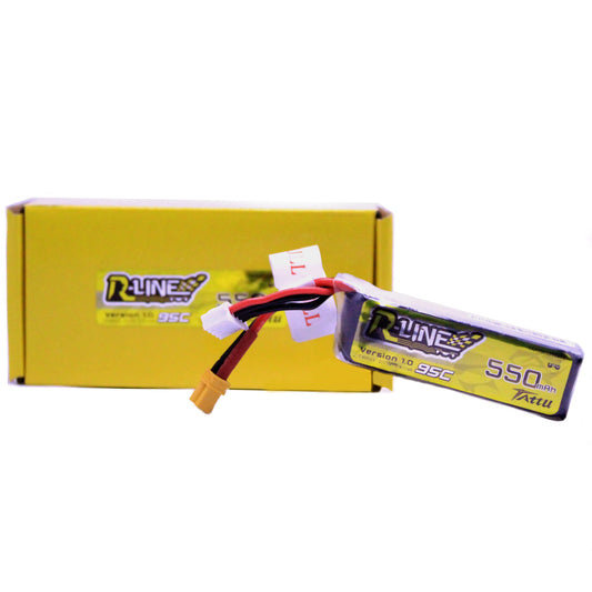 Batería Lipo Tattu RLINE 550 Mah 11.1v 3s 95c conector XT30