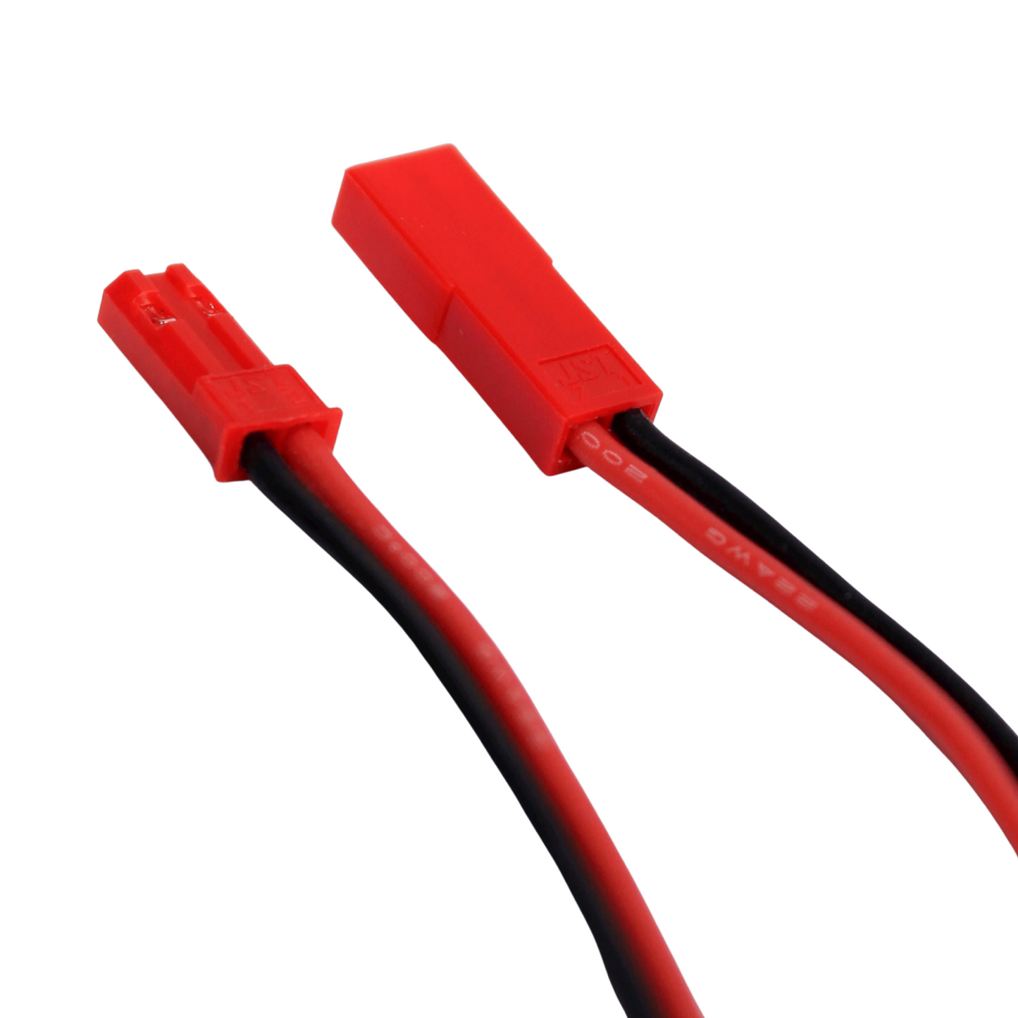 Conector JST 2S AWG 15cm (M-H) ideal para baterías lipo