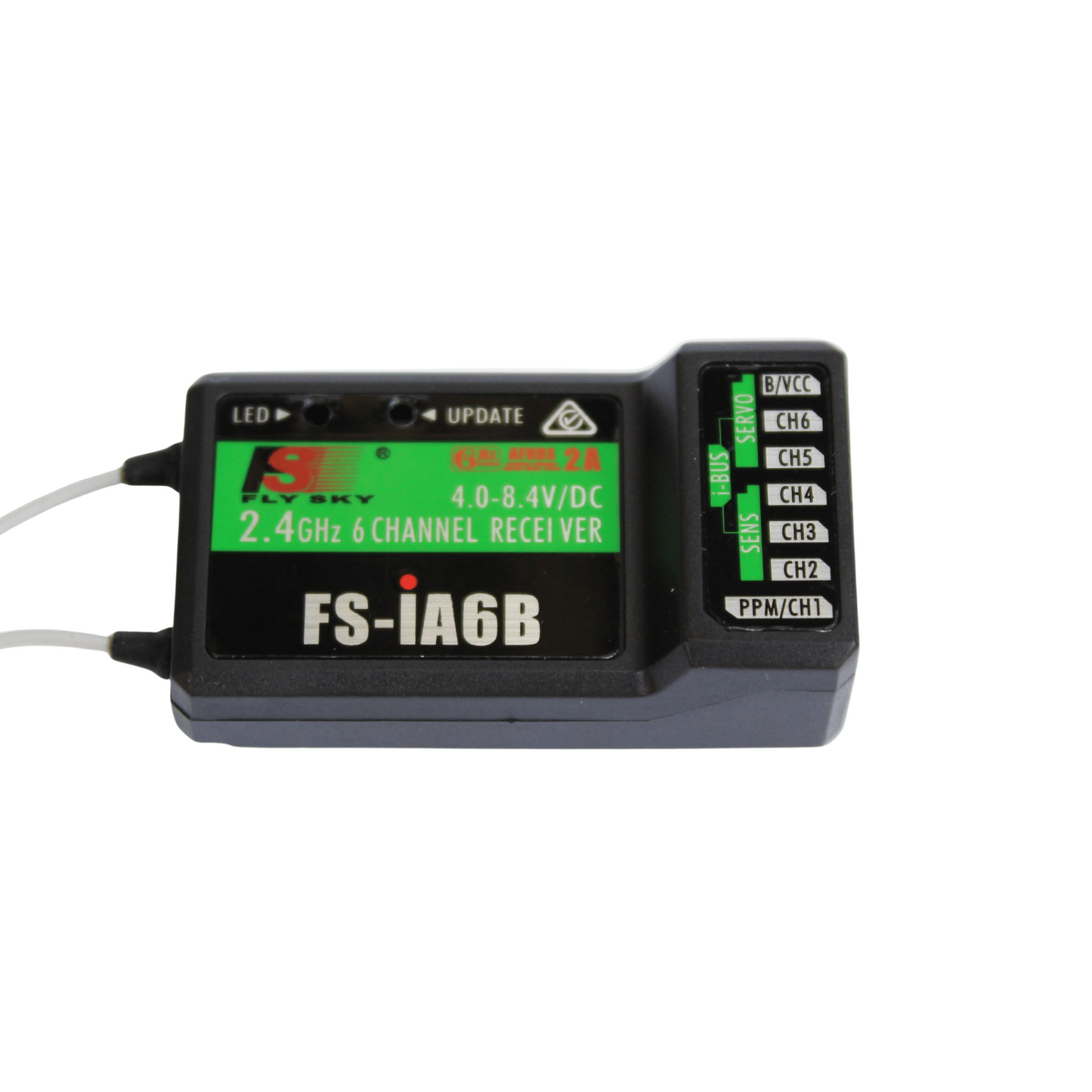 Receptor FLYSKY FS-IA6B 6 canales Protocolos IBUS, SBUS, PPM y PWM