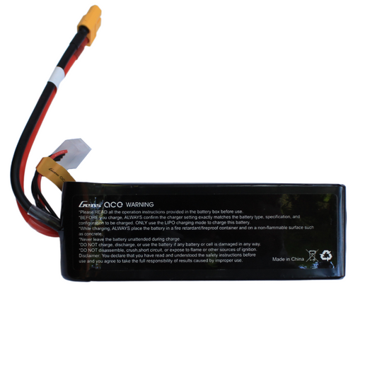 Bateria Lipo GENS ACE 5000 mah 3s 11.1v 60C con conector XT60
