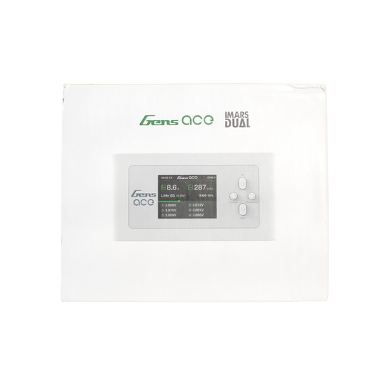 Cargador de Baterías Lipo Profesional GensAce Imars Dual Channel AC200W/DC600W
