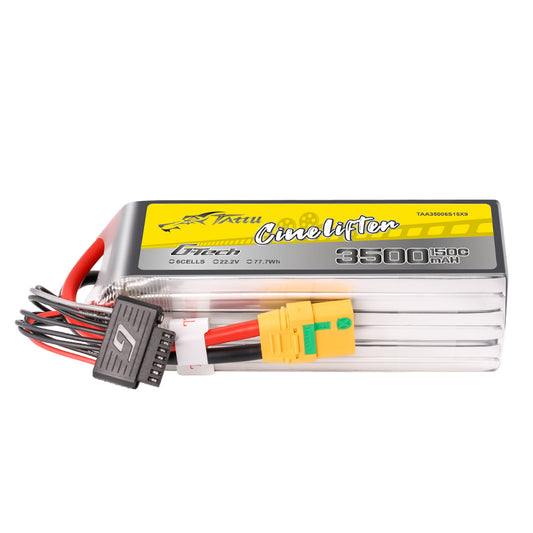 Batería Lipo Tattu G-tech 3500mah 6s 150c Con Conector XT90-S