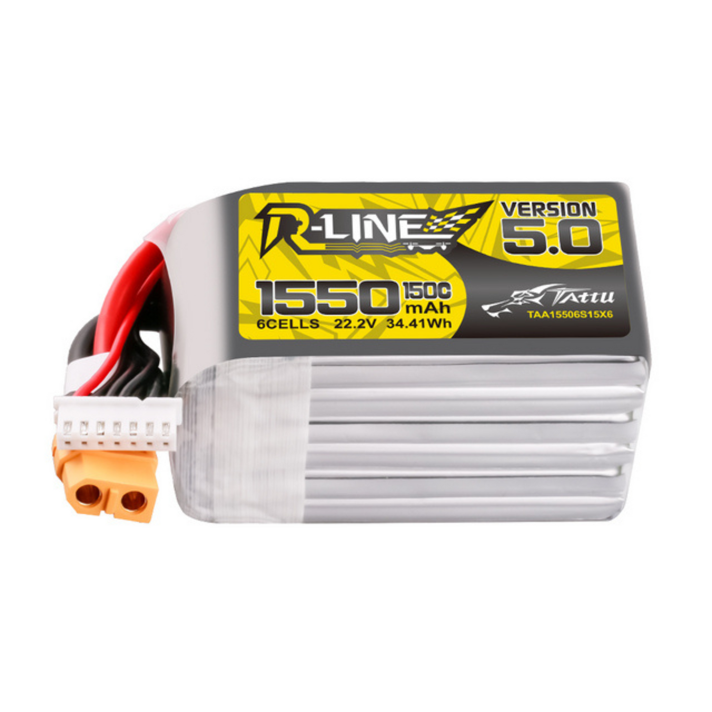 Batería Lipo TATTU R-LINE V5.0 1550 mah 6S 150C conector XT60