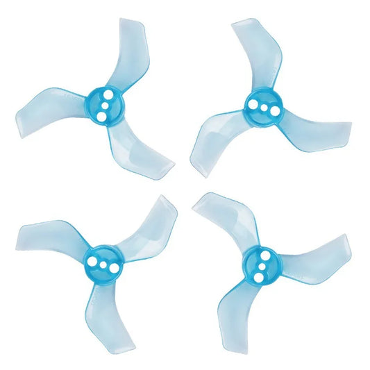 Gemfan-hélice de PC de 3 aspas para Drones, 4 pares/8 piezas, 40mm, 1,5mm, para RC FPV Freestyle Tinywhoop, piezas de bricolaje