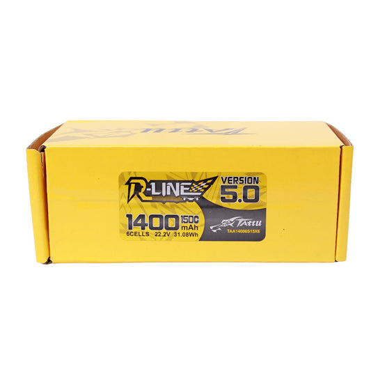 Batería Lipo TATTU R-LINE 1400 mah 22.2V 6S 150C conector XT60