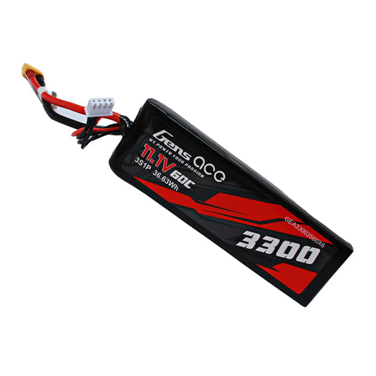 Bateria GENS ACE 3300 mah 3s 11.1v 60C con conector XT60
