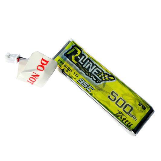 Batería Lipo Tattu RLINE 500 Mah 3.7v 1s 95c conector JST-PHR