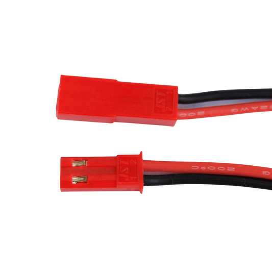 Conector JST 2S AWG 15cm (M-H) ideal para baterías lipo