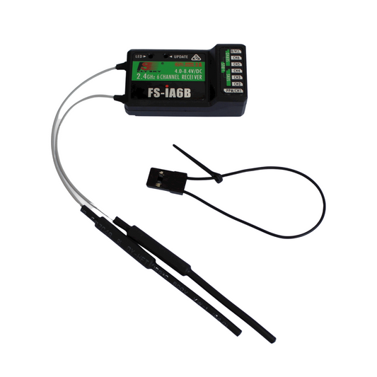 Receptor FLYSKY FS-IA6B 6 canales Protocolos IBUS, SBUS, PPM y PWM