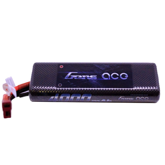 Bateria Lipo GENS ACE HardCase 4000 mah 2s 7.4V 45C con conector Deans