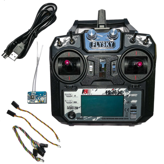 Radio Flysky I6x + Receptor X6b + Simulador De Vuelo