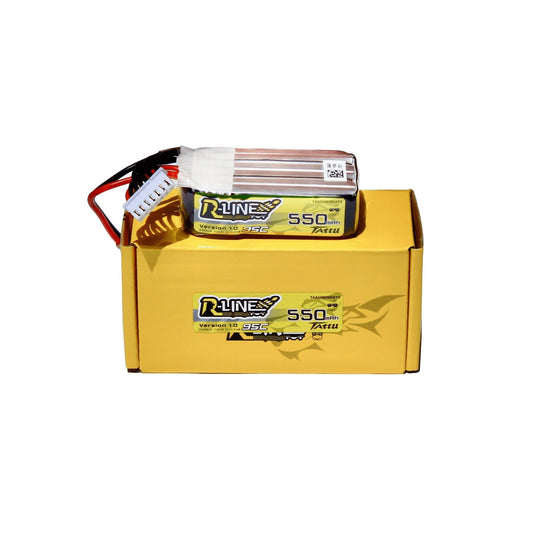 Batería Lipo Tattu RLINE 550 Mah 22.2v 6s 95c conector XT30